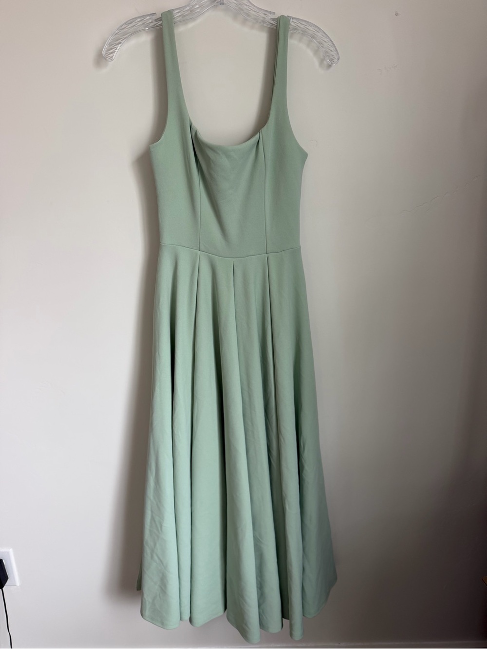 Club L London Mint Green Maxi Dress with Scoop Neck
